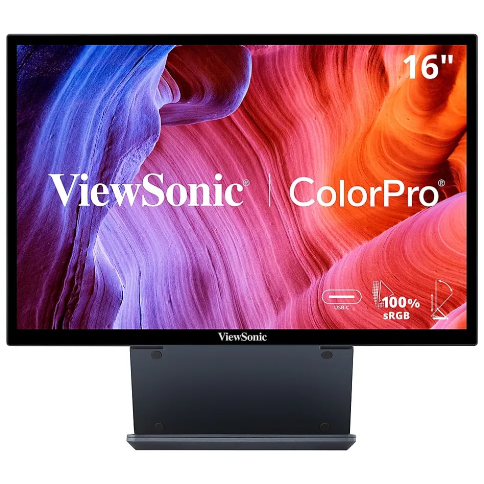 ColorPro 16" 75Hz LED Monitor, Black (VP1656) | ViewSonic Discount