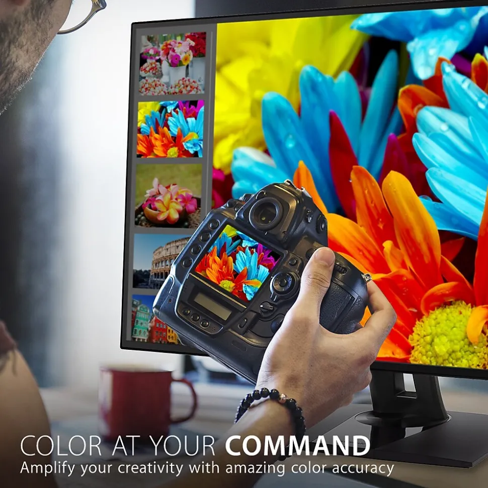 ColorPro 32" 4K Ultra HD 60 Hz LED Monitor, Black (VP3268A-4K) | ViewSonic Sale