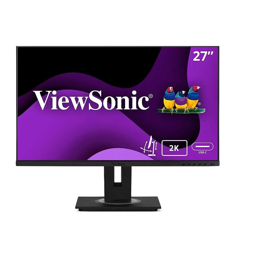 Ergonomic 27" 60Hz LCD Monitor, Black (VG2756A-2K) | ViewSonic Online