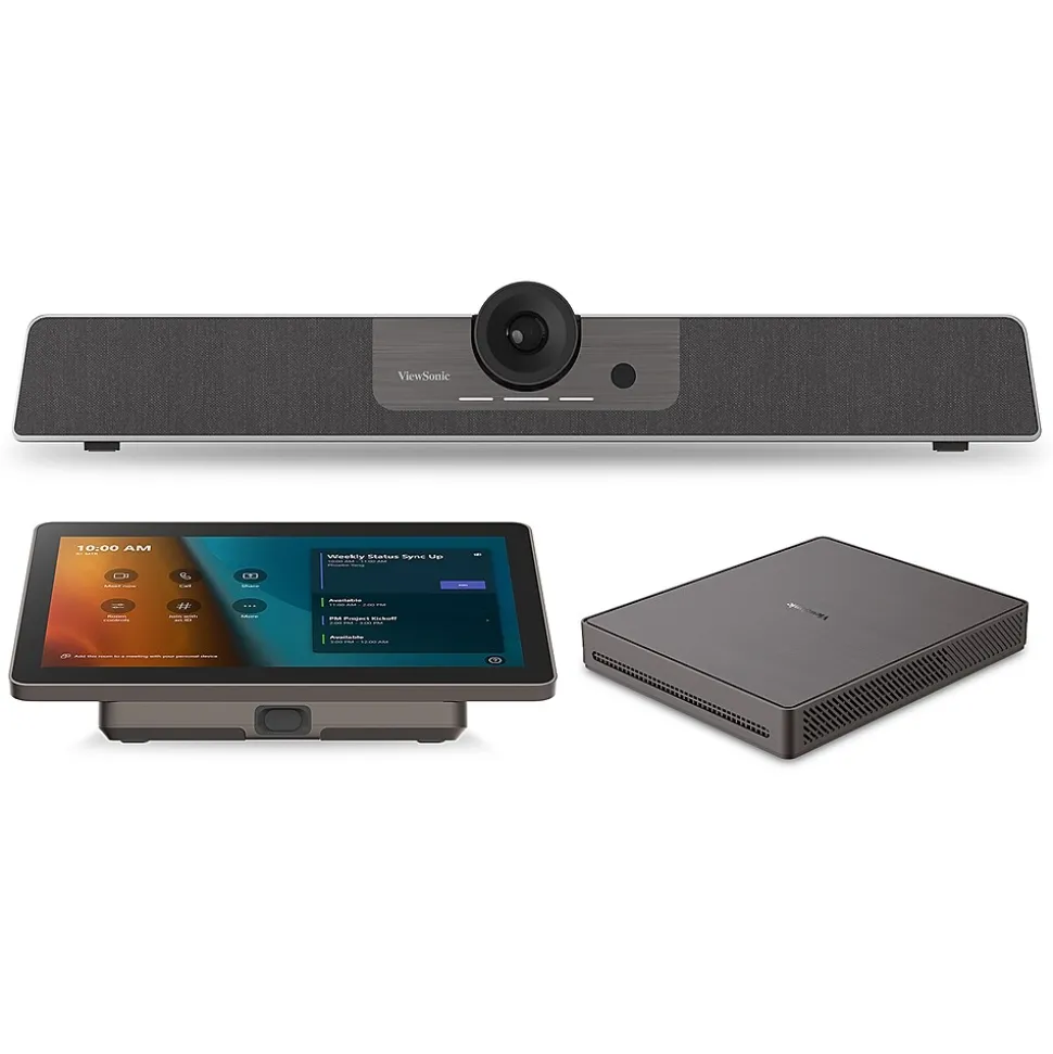TeamJoin Bundle for Microsoft Teams Rooms, Conferencing Camera, Mini PC, Touch Console, Black (TRS10-UB) | ViewSonic Cheap