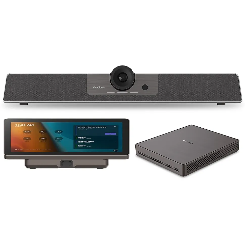 TeamJoin Bundle for Microsoft Teams Rooms, Conferencing Camera, Mini PC, Touch Console, Black (TRS10-UB) | ViewSonic Cheap