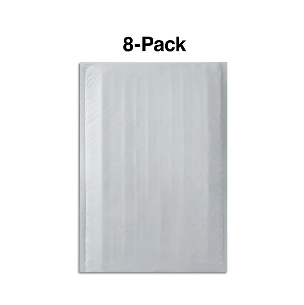 10.5"W x 15"L Peel & Seal Bubble Mailer, #5, 8/Pack (51629-CC) | Staples Online