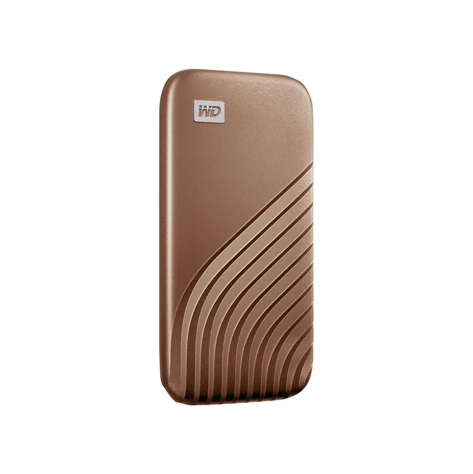 My Passport 1TB USB 3.2 External Solid-State Drive, Gold (BAGF0010BGD-WESN) | WD Fashion