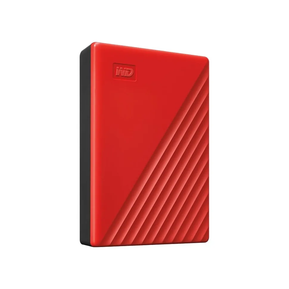 My Passport 4TB USB 3.2 Gen 1 External Hard Drive, Red (BPKJ0040BRD-WESN) | WD Best Sale