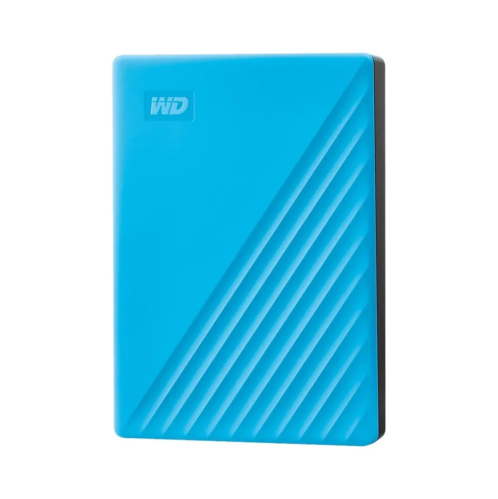 My Passport 4TB USB 3.2 Gen 1 External Hard Drive, Sky (BPKJ0040BBL-WESN) | WD Outlet