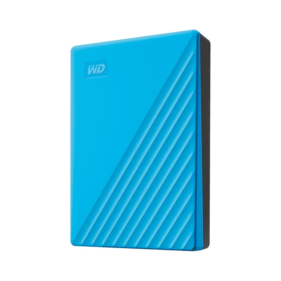 My Passport 4TB USB 3.2 Gen 1 External Hard Drive, Sky (BPKJ0040BBL-WESN) | WD Outlet