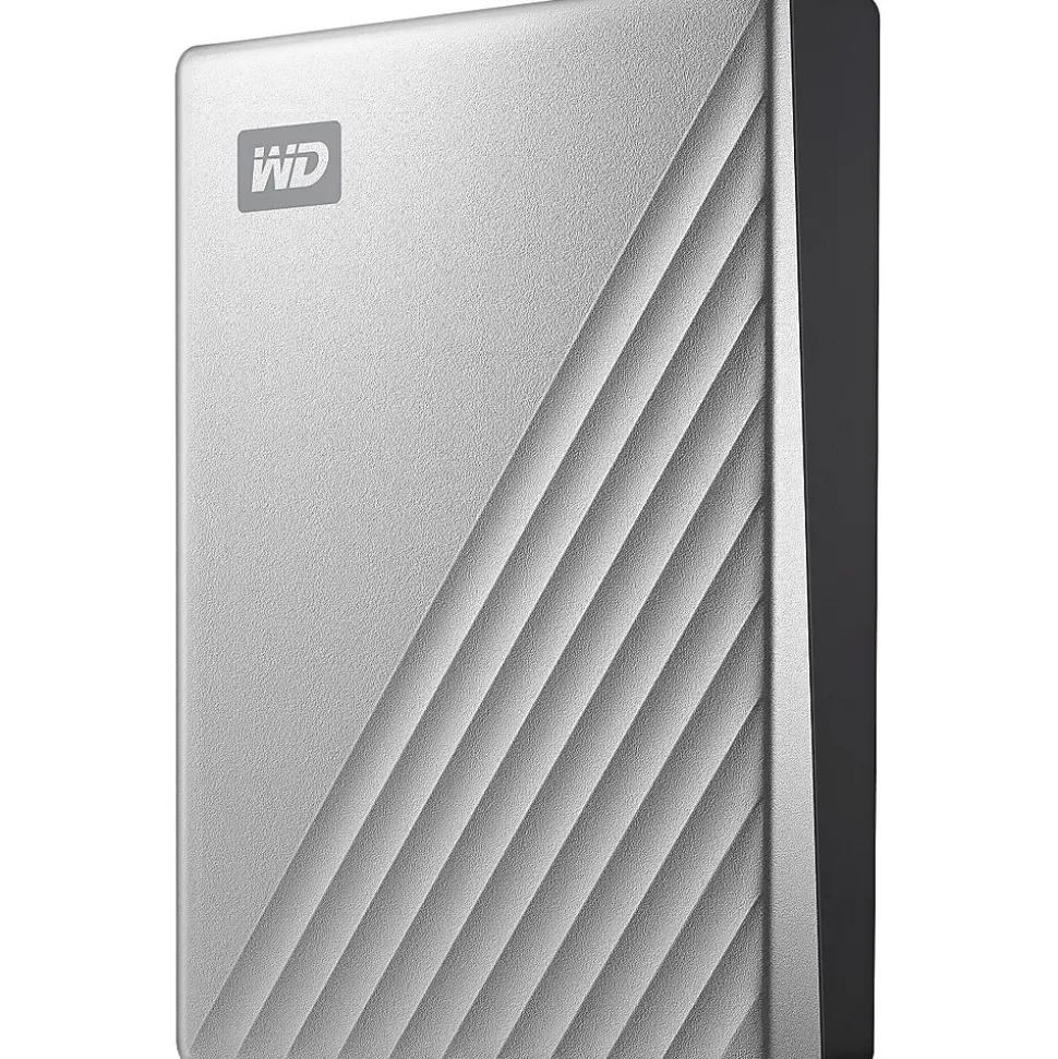 My Passport Ultra 4TB USB 3.0 External Hard Drive, Silver (BFTM0040BSL-WESN) | WD New