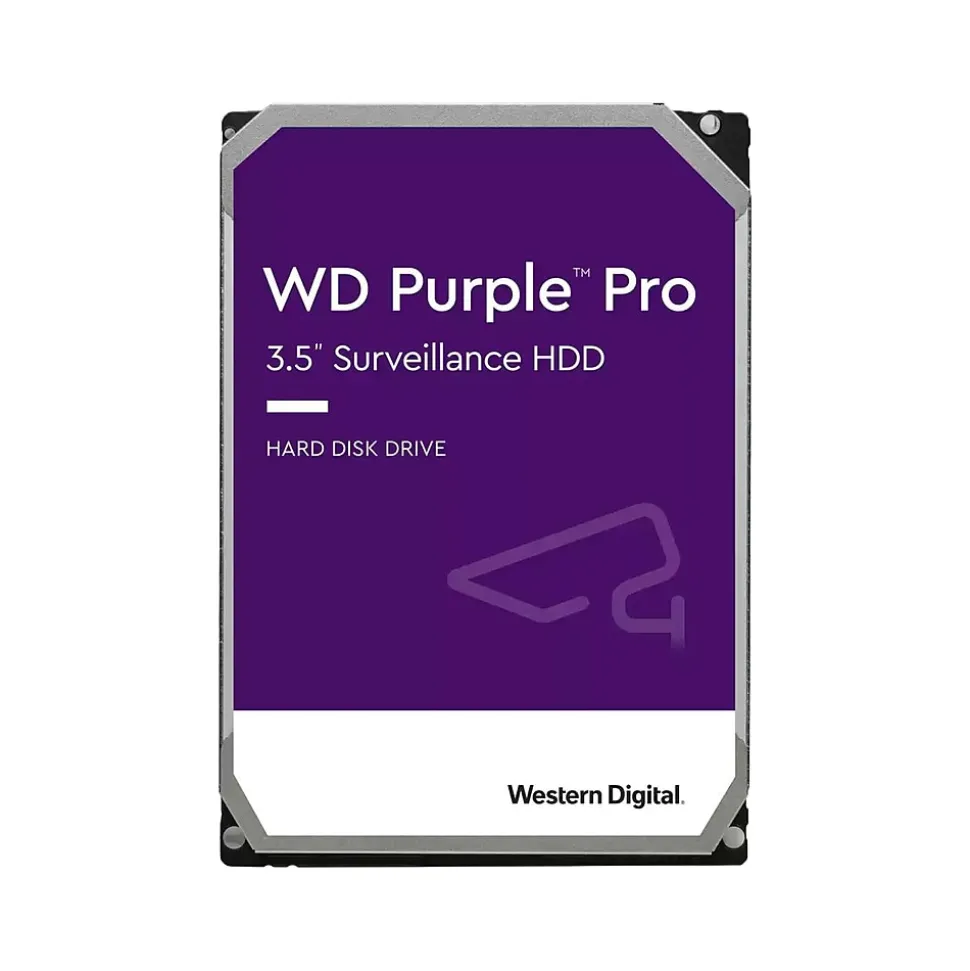 Purple Pro Surveillance WD121PURP-20PK 12TB SATA Internal Hard Drive, 20/Pack | Western Digital Discount