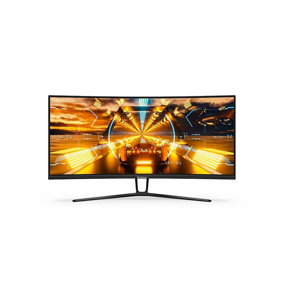 BX6230 34" Curved 180 Hz LED Gaming Monitor, Black (WC34BX6230) | Westinghouse Best
