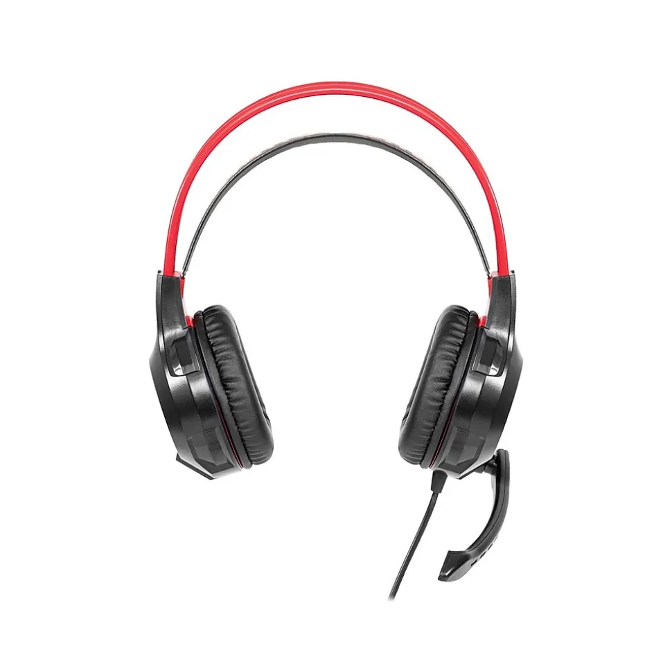 Grid Legion 500 Stereo Gaming Headset, 3.5mm, Black/Red (WI-GH500) | Wicked Audio Shop