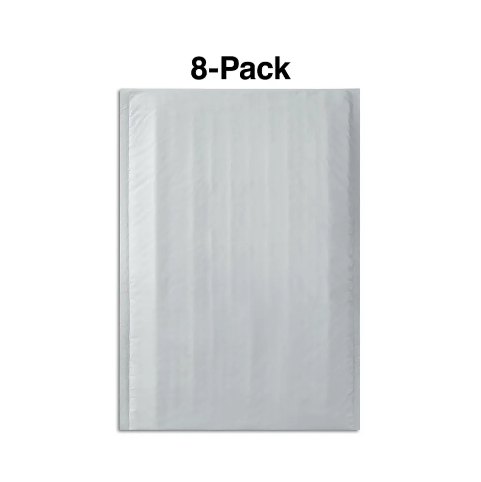 6.75" x 9" Peel & Seal Bubble Mailer, #0, 8/Pack (51625-CC) | Staples Store