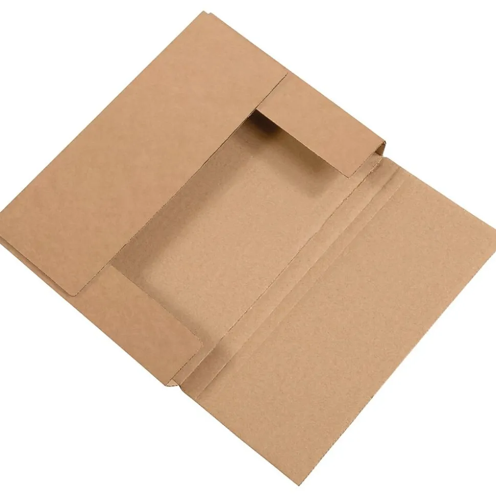 11" x 8 1/2" x 3" Easy-Fold Mailers, 50/Bundle (M1183BFK) | Partners Brand Clearance