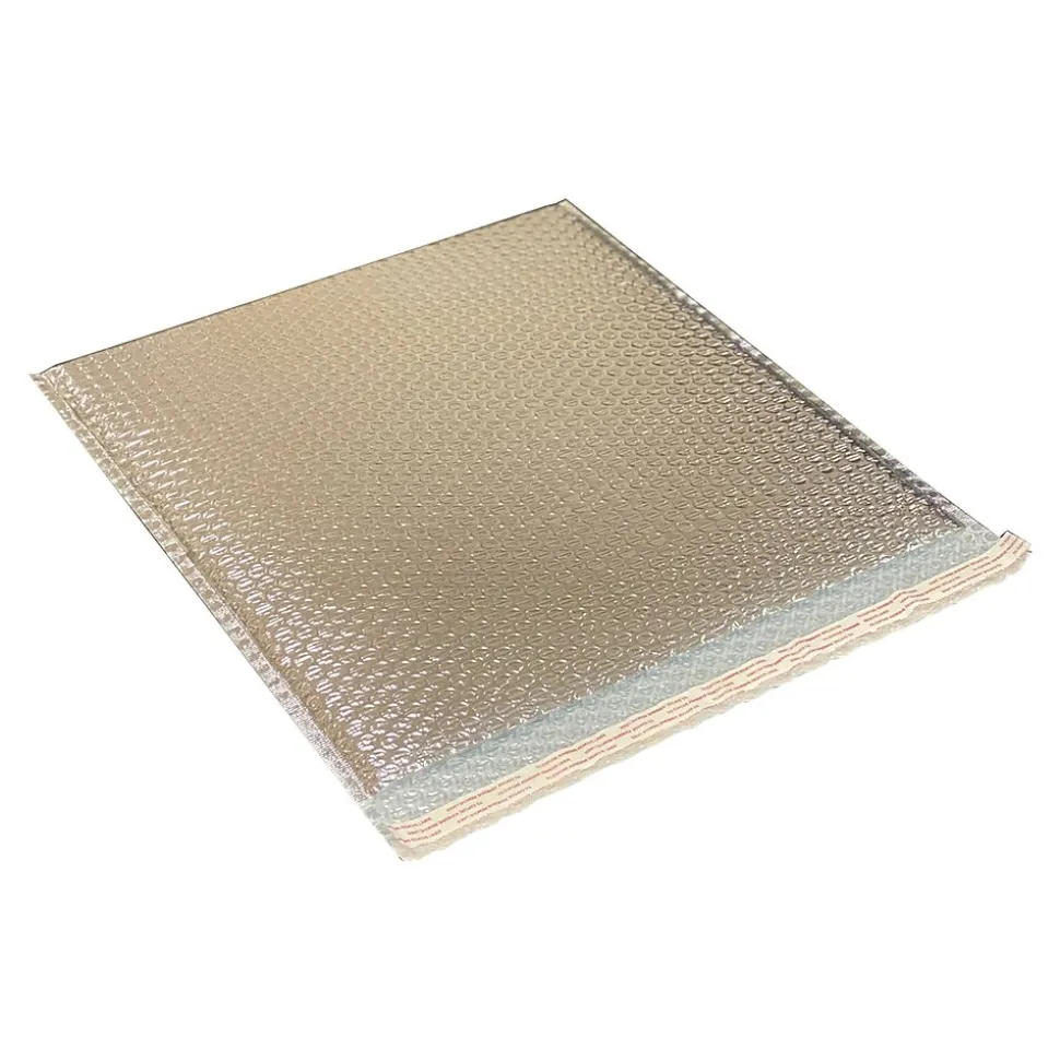 11" x 13" Cool Foil Insulated Self-Sealing Bubble Mailers, 50/Box (MB13X11SS) | NORTECH LABS Clearance