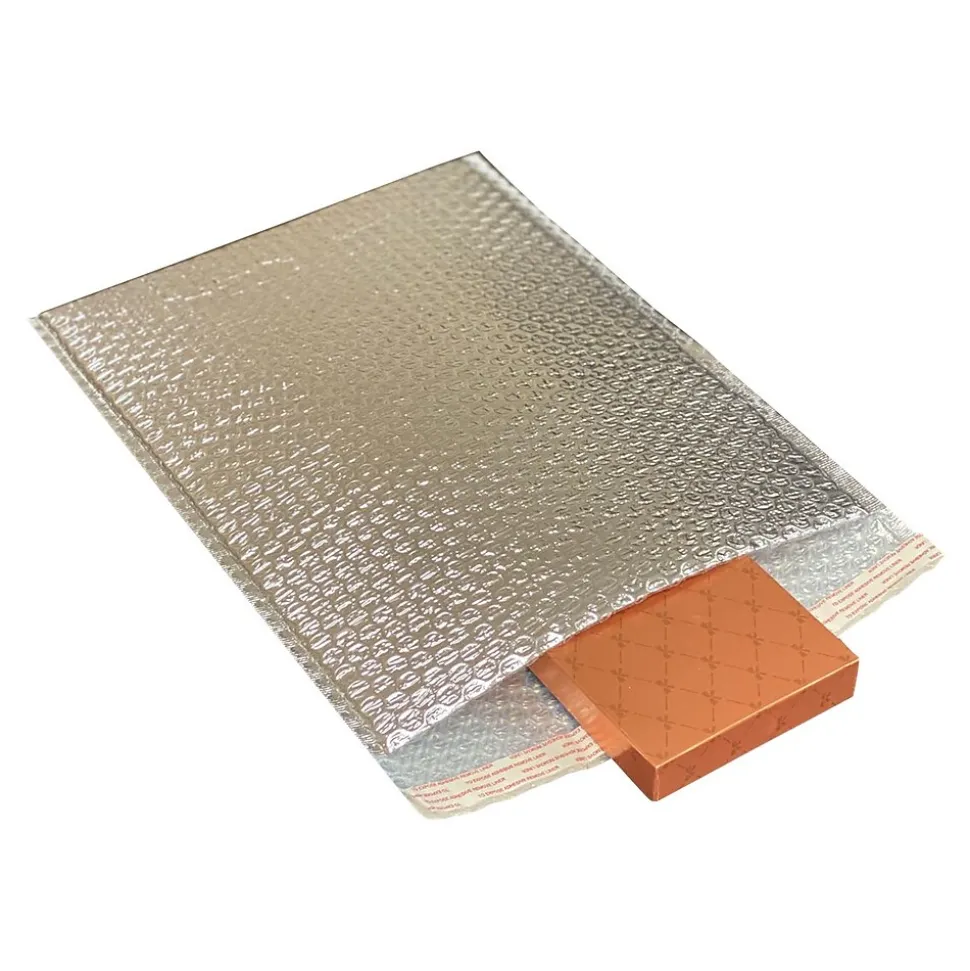 12" x 17" Cool Foil Insulated Self-Sealing Bubble Mailers, 50/Box (MB12X17SS) | NORTECH LABS Online