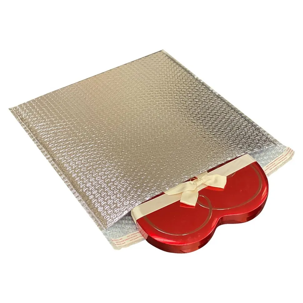 18" x 23" Cool Foil Insulated Self-Sealing Bubble Mailers, 50/Box (MB18X23SS) | NORTECH LABS Shop