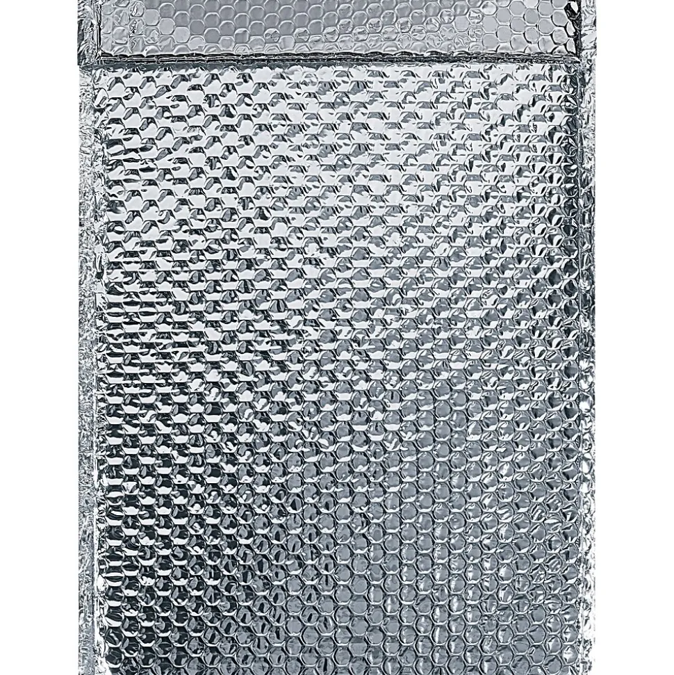 12.75" x 10.5" Cool Shield Bubble Mailer, 3/16", Silver, 50/Case (INM1210) | Partners Brand Shop