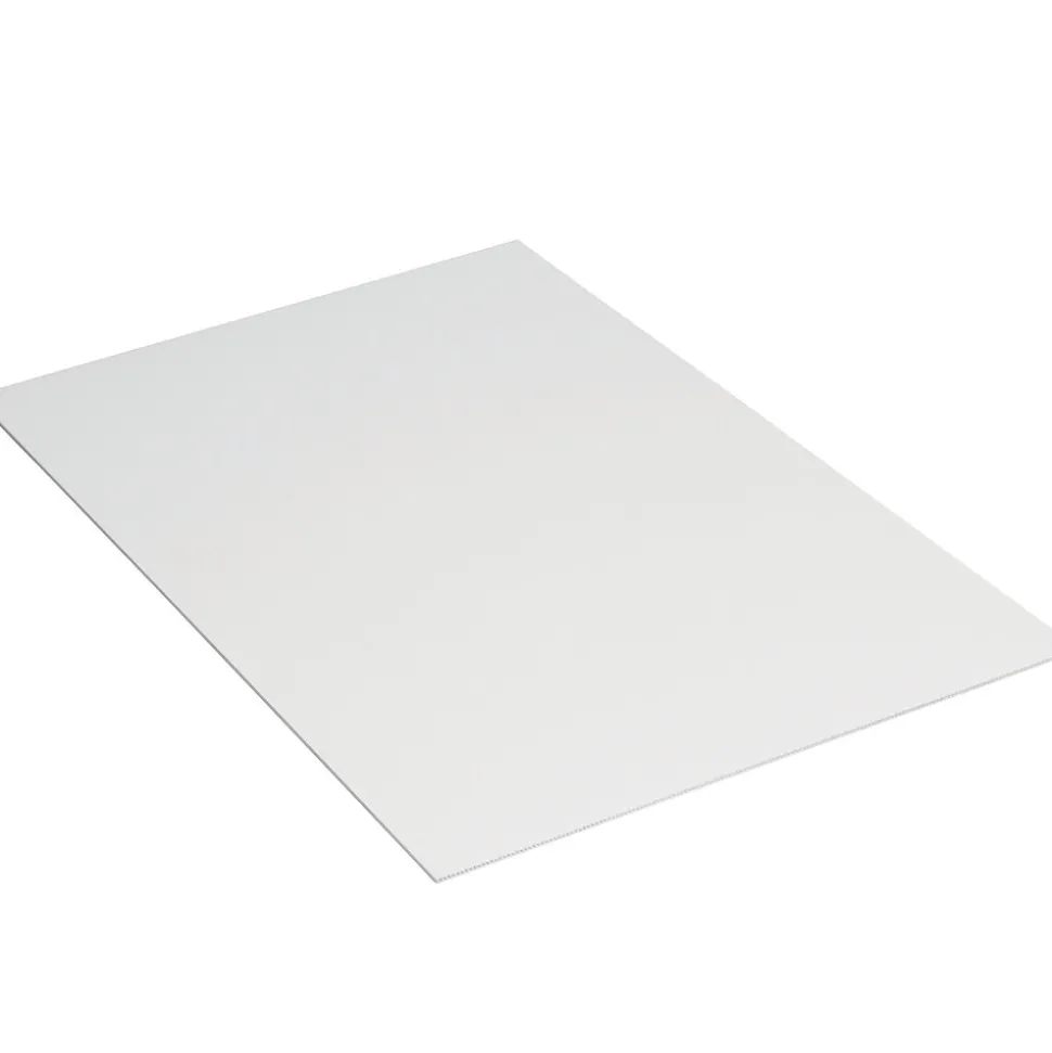 18" x 24" Corrugated Pad, Single Wall, White, 10/Bundle (PCS2418W) | Partners Brand Shop