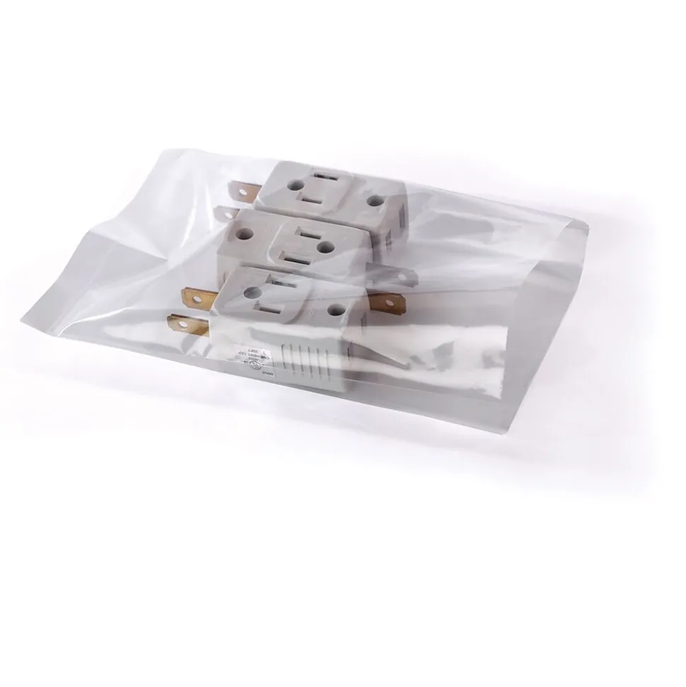 3" x 14" Layflat Poly Bags, 2 Mil, Clear, 1000/Carton (372) | SI Products Online