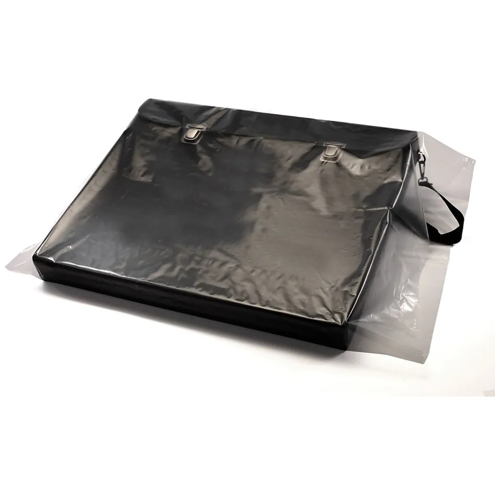 40" x 42" Layflat Poly Bags, 4 Mil, Clear, 100/Carton (1324) | SI Products Best