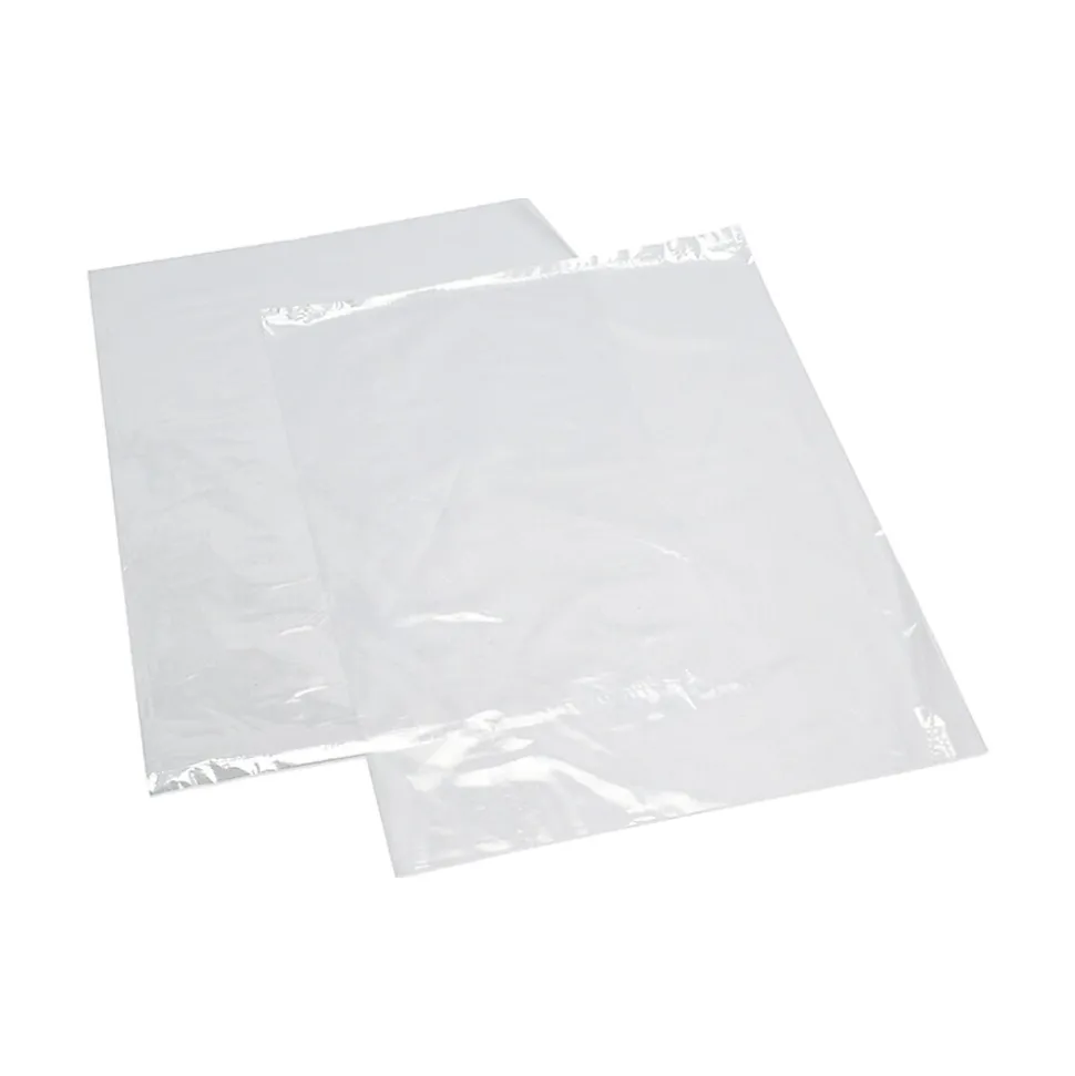 10" x 13" Layflat Poly Bags, 2 Mil, Clear, 1000/Carton (506) | Laddawn Sale