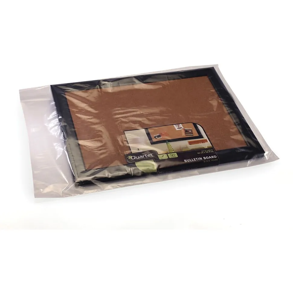 10" x 10" Layflat Poly Bags, 2 Mil, Clear, 1000/Carton (500) | SI Products Fashion