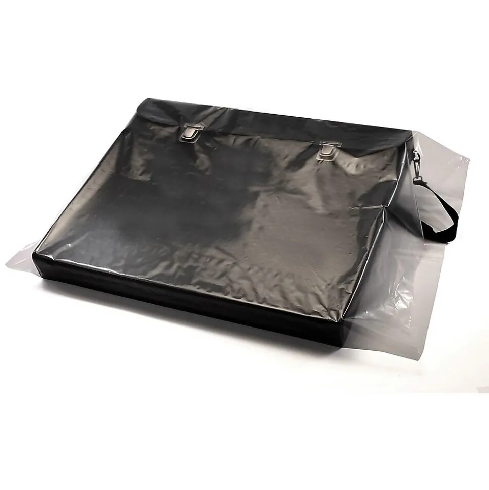 44" x 48" Layflat Poly Bags, 4 Mil, Clear, 50/Carton (1331) | SI Products Hot