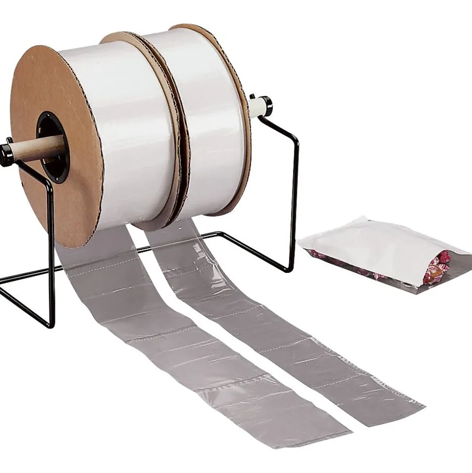 5" x 7" Layflat Poly Bags, Bags on a Roll, 2 Mil, Clear, 1750/Roll (2535) | SI Products Best Sale