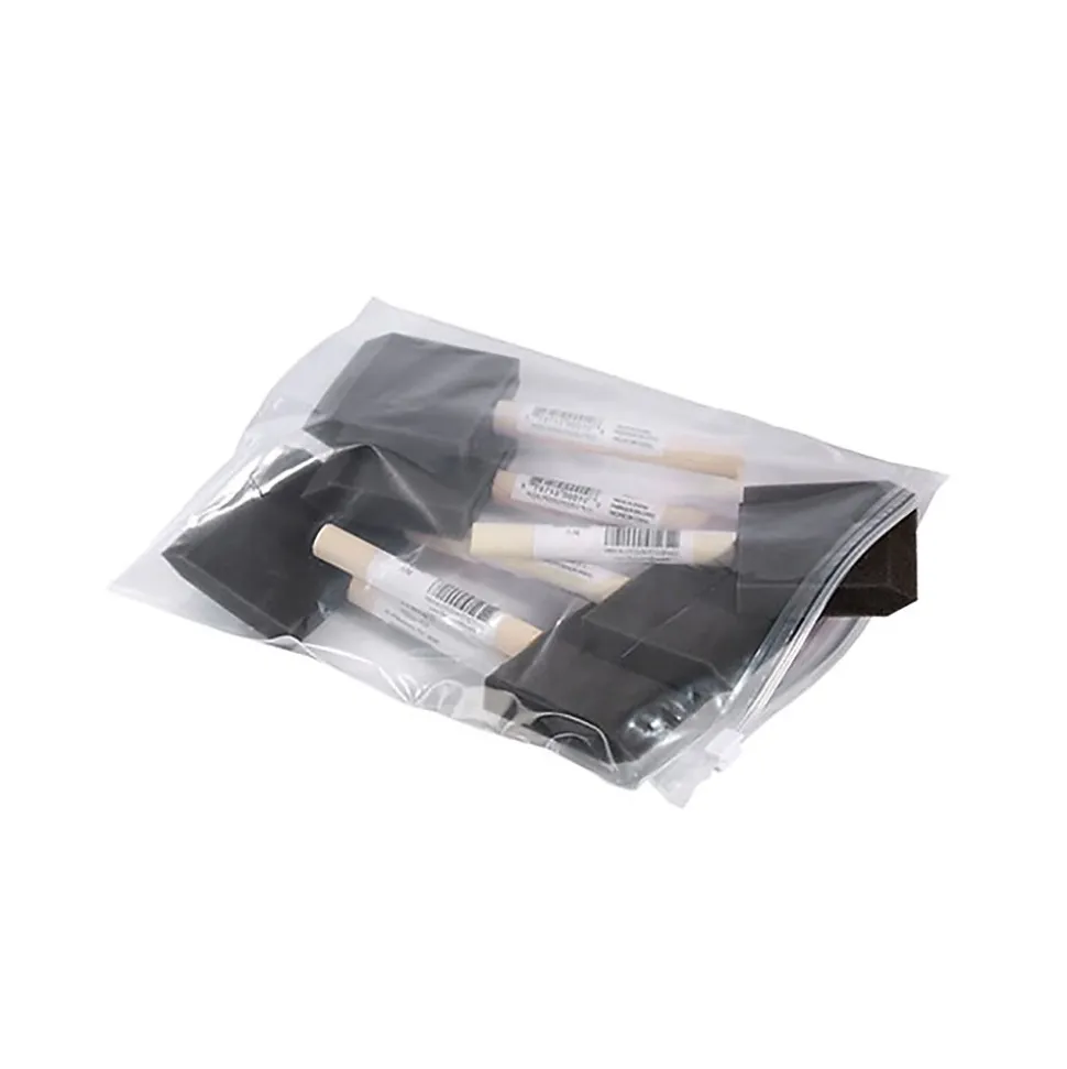 22" x 22" Reclosable Poly Bags, 3 Mil, Clear, 250/Carton (4092) | Laddawn Hot