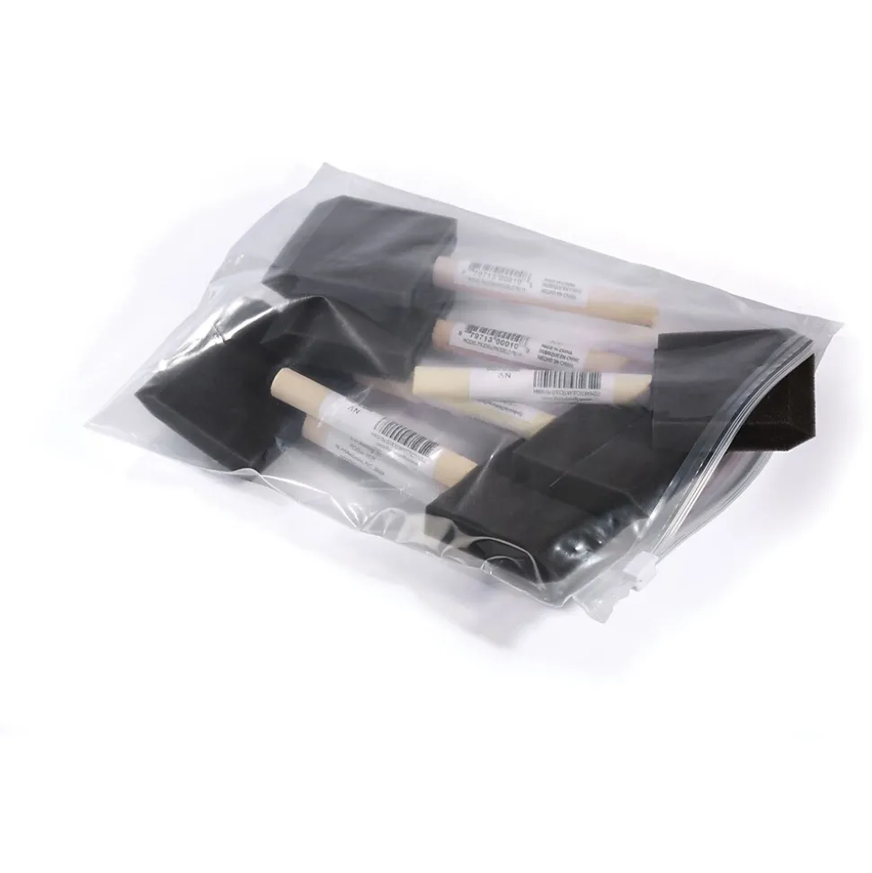 13" x 18" Reclosable Poly Bags, 3 Mil, Clear, 250/Carton (4090) | SI Products Online