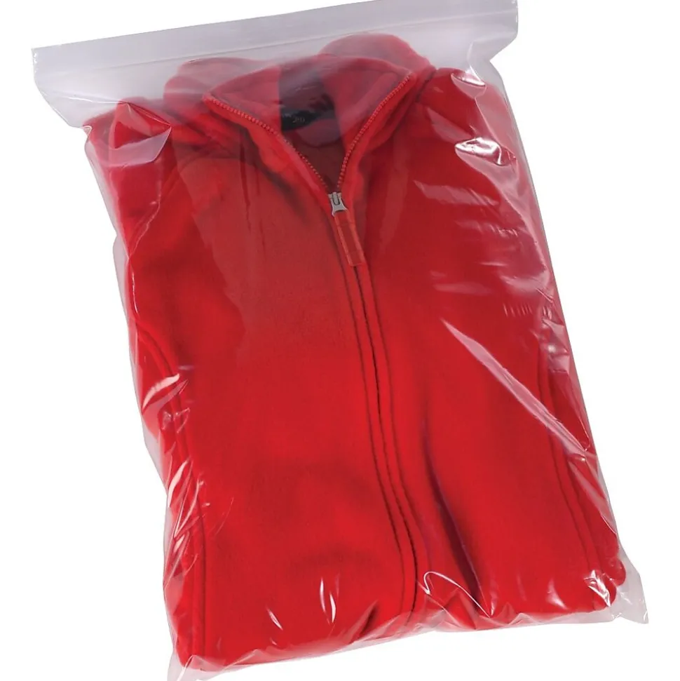 7" x 9" Reclosable Poly Bags, 2 Mil, Clear, 1000/Carton (3627A) | SI Products Hot