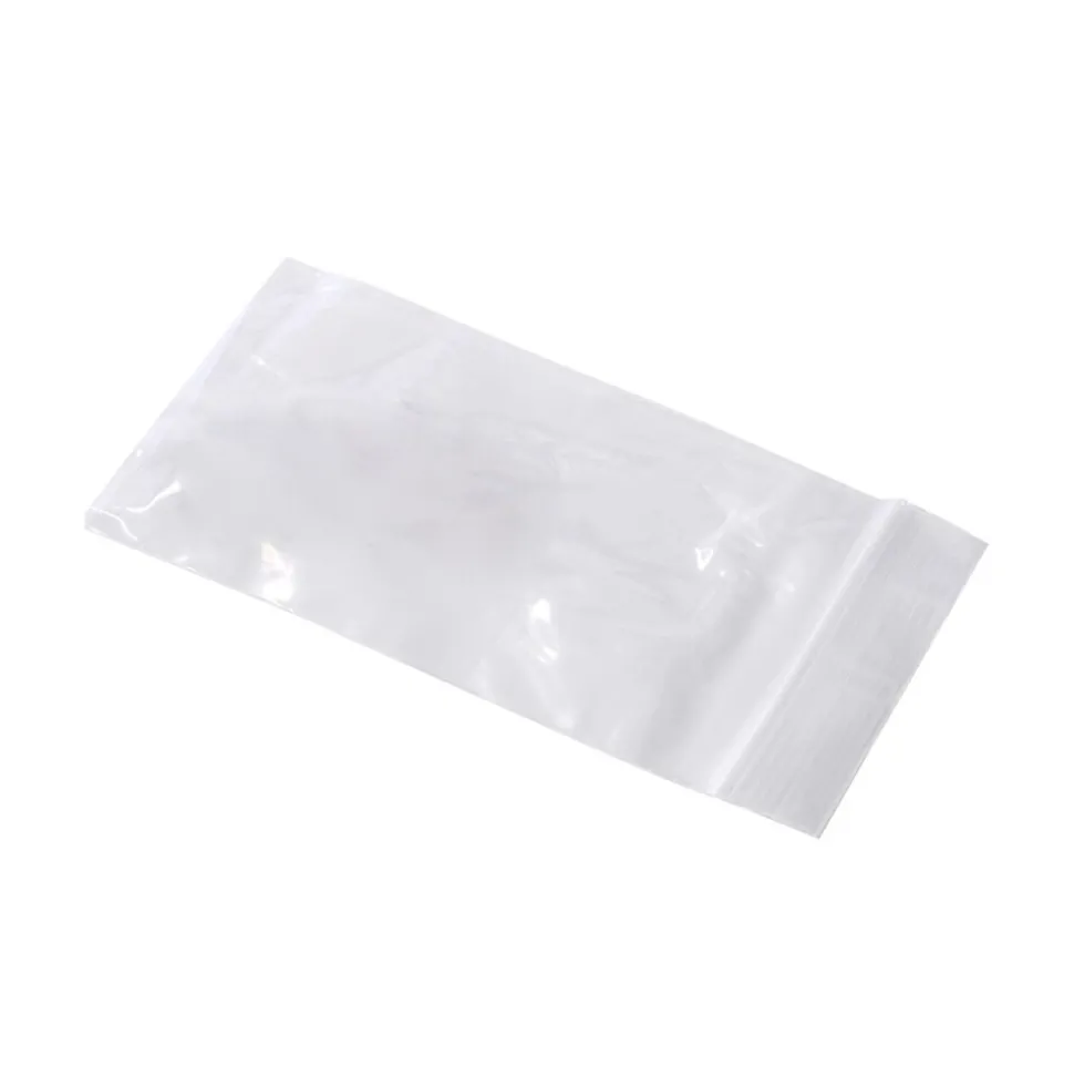 12" x 12" Reclosable Poly Bags, 3 Mil, Clear, 1000/Carton (4340A) | Laddawn Hot