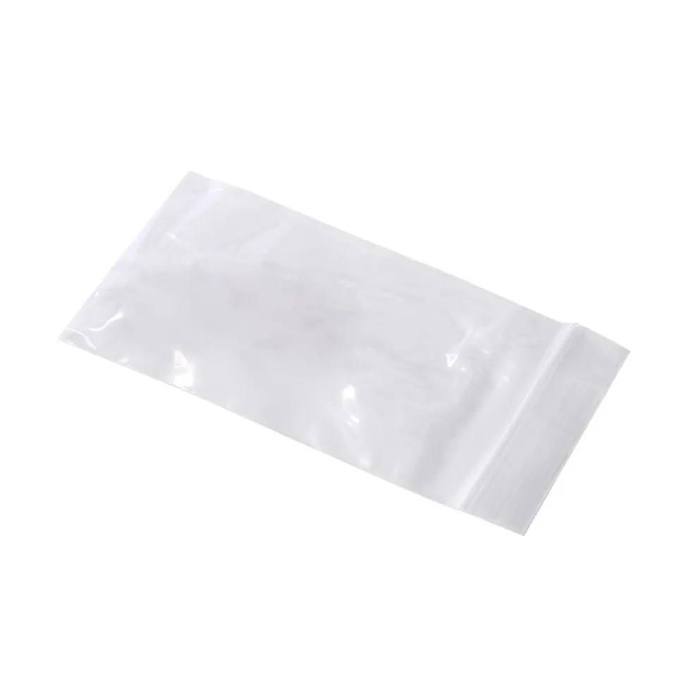 2" x 8" Reclosable Poly Bags, 2 Mil, Clear, 1000/Carton (3535A) | Laddawn Discount