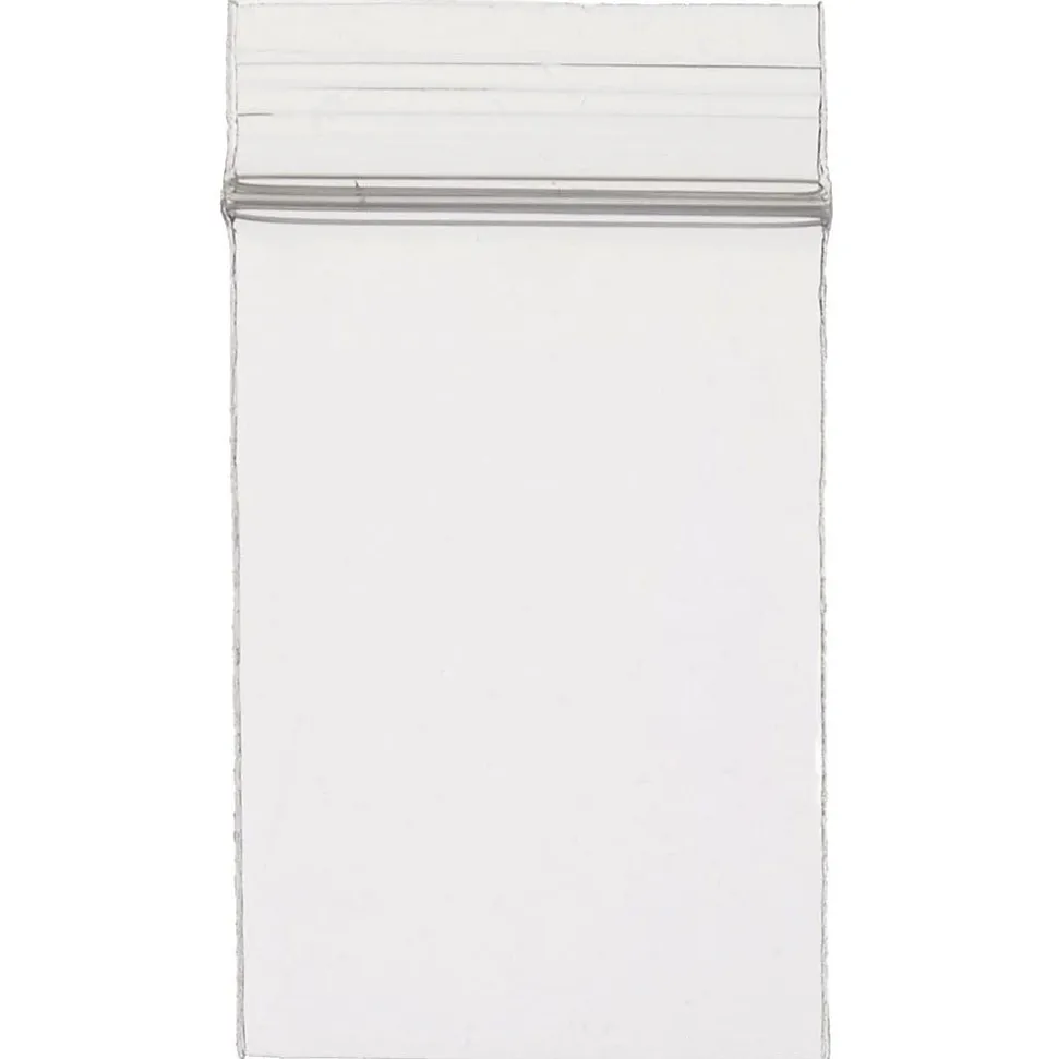 4" x 8" Reclosable Poly Bags, 2 Mil, Clear, 1000/Carton (3575A) | SI Products Shop