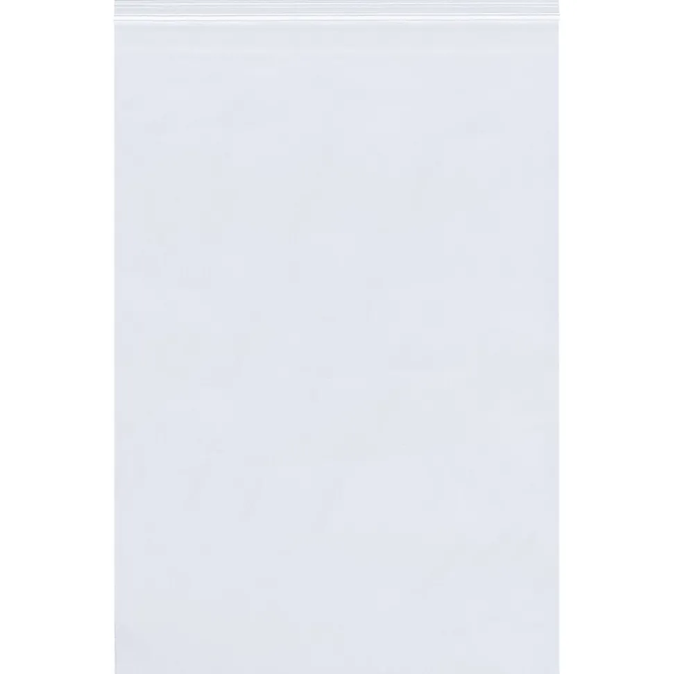 10" x 13" Reclosable Poly Bags, 2 Mil, Clear, 100/Carton (PB3660RP100) | Partners Brand Fashion