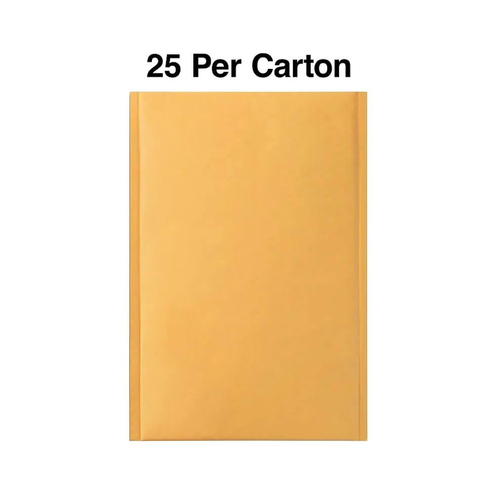 9.25" x 11" Self-Sealing Bubble Mailer, #2, 25/Carton (ST56647B) | Staples Best Sale