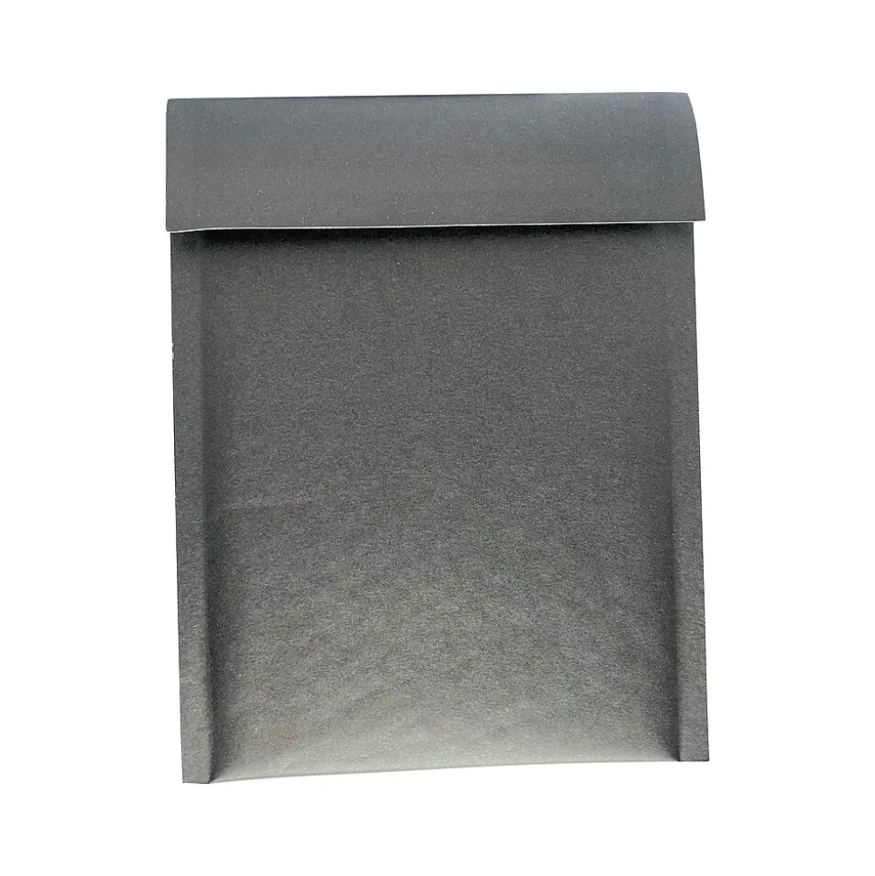 6" x 9" Self-Sealing Bubble Mailer, Black (245159) | Happy Mail Best Sale