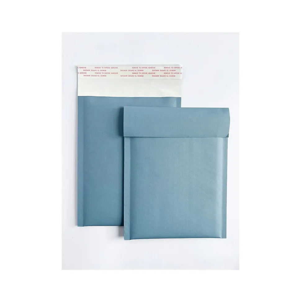 6" x 9" Self-Sealing Bubble Mailer, Blue, Dozen (245154) | Happy Mail Online