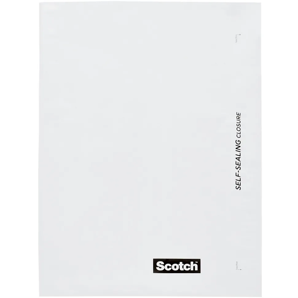 14.25" x 18.75" Self-Sealing Poly Mailer, #3, White, 3/Pack (8990W-3) | Scotch Cheap