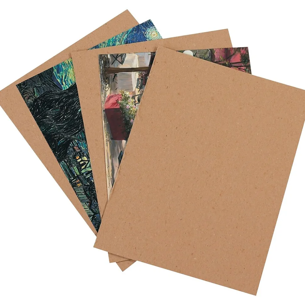 5" x 7" Staples Chipboard Pad, 1125/Case (CP57) | SI Products Store