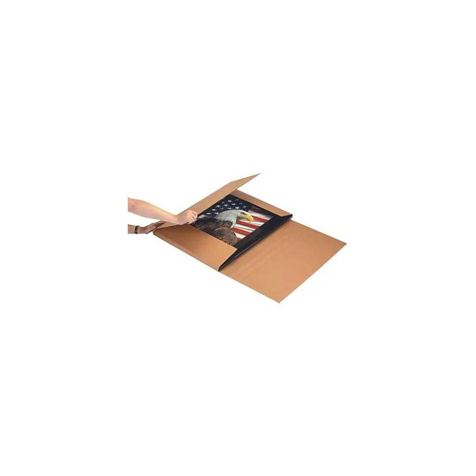 28" x 24" x 6", Jumbo Mailers, Kraft, 20/Bundle (M28246) | Staples Discount